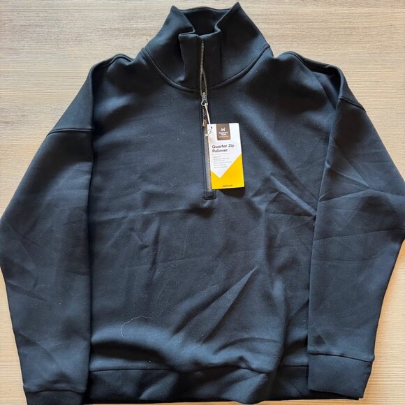 Ladies Quarter Zip Pullover - Picture 1 of 4